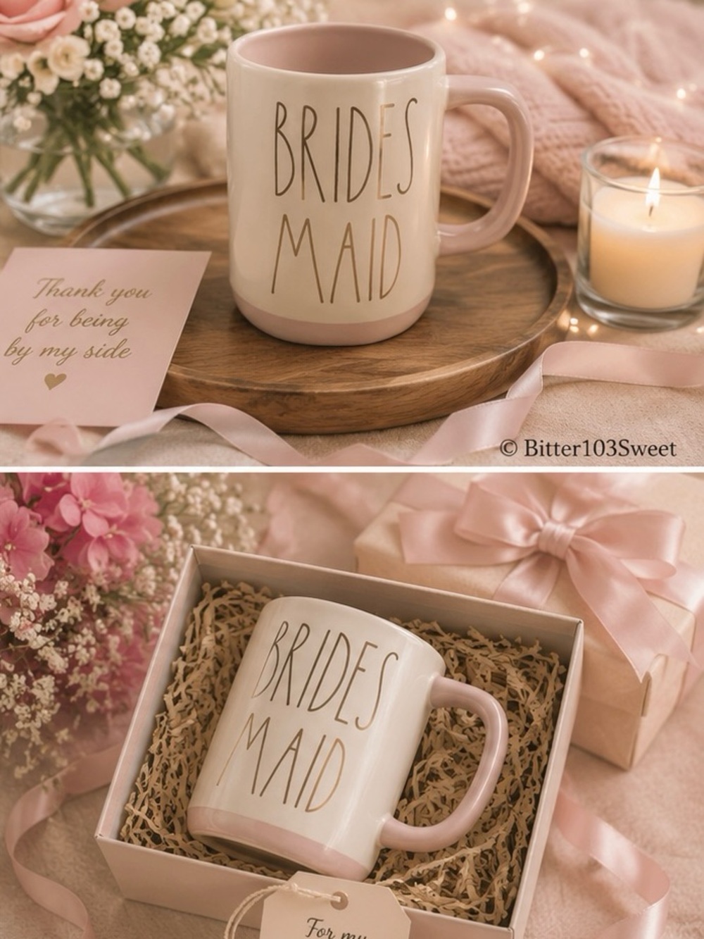 NIB Rae Dunn Brides Maid Mug